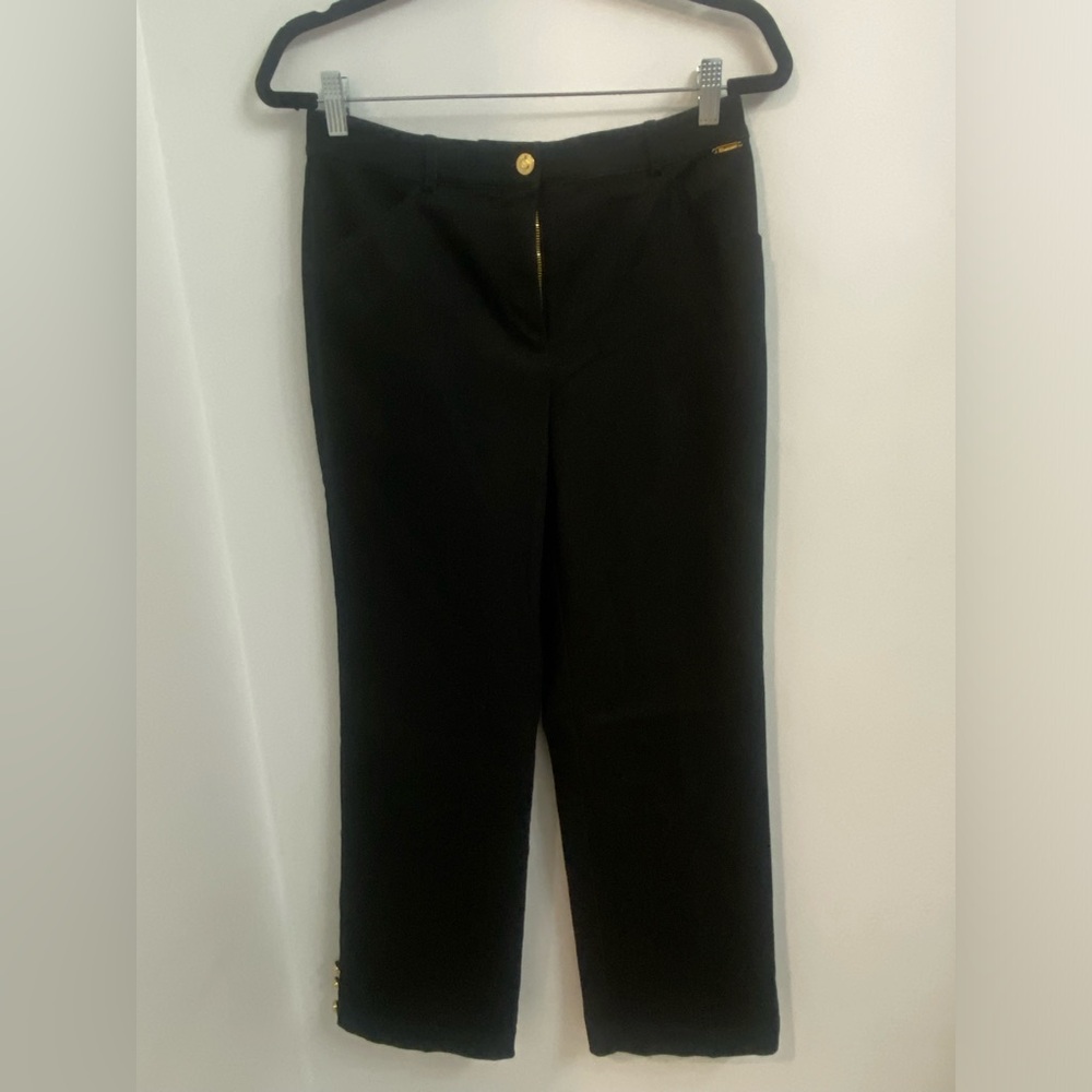 St. John Sport Black Stretch Denim Jeans Size 6